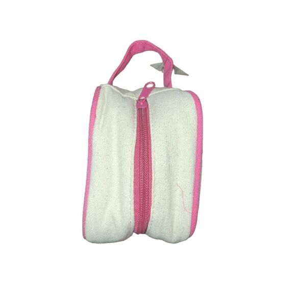 NWT Mainstreet Collection Canvas Square Jewelry Travel Storage Organizer Case - Picture 3 of 13